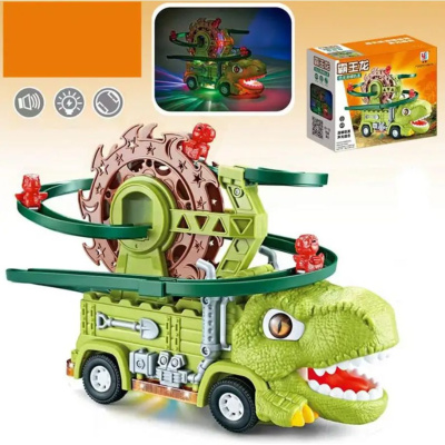 Трек-машинка інтерактивний Динозавр: Тиранозавр YJtoys YJ388-74