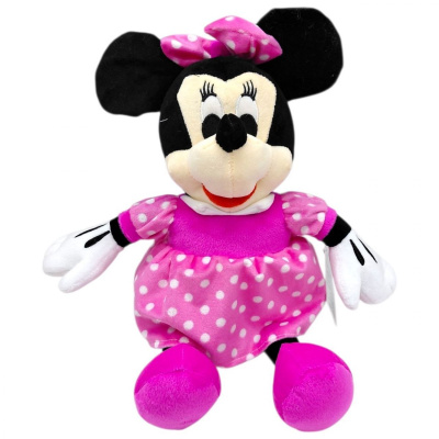 Мʼяка іграшка Мінні Мауc 20 см (РОЖЕВА) Kinder Toys 24950-2