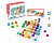 Розвиваюча гра "Логіка-вкладиш 2 в 1" DF78 цифри, букви, фігури
