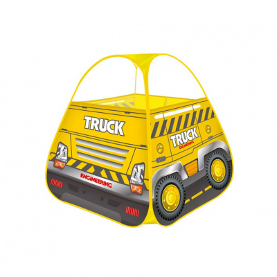 Дитячий намет "Піраміда-Truck" MR 1116(Yellow) розмір 99х80х80 см