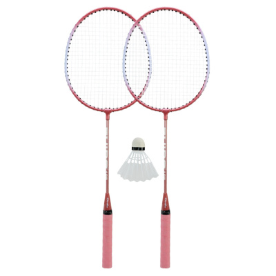 Набір для гри Бадмінтон BD23556(Pink) 2 ракетки, волан, чохол
