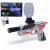 Пістолет акумуляторний, стріляє гелевими кулями (білий з помаранчевим) MIC 623-1