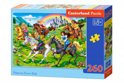 Пазли Принцеси на кінній прогулянці, 260 елементів Castorland В-27507
