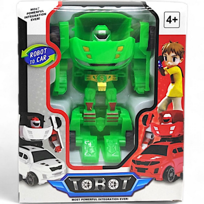Робот-трансформер Тобот (Tobot), 11 см, зелений MIC XG272