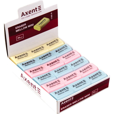 Гумка м'яка Mellow mini Axent 1193-A