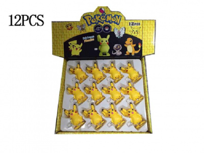 Заводні тварини аніме Pokemon Пікачу, 12 штук MIC 0888