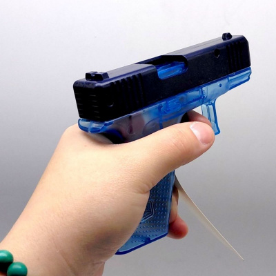 Водяний пістолет Glock 17 (РОЖЕВИЙ) MIC 888-28S