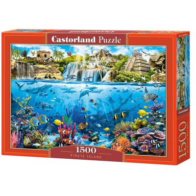 Пазли Піратський острів, 1500 елементів Castorland C-152049