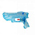 Водний пістолет прозорий, 15 см (блакитний) ZEEMAN C90881