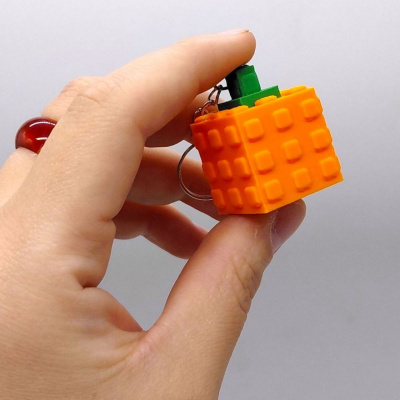3D Брелоки ROBLOX PUMPKIN / ГАРБУЗ GAG KEYCHAIN, 3D друк OYTOY 02004100