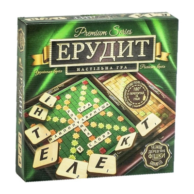 Настільна гра Ерудит PREMIUM SERIES (укр) Dankotoys G-ER-U-01