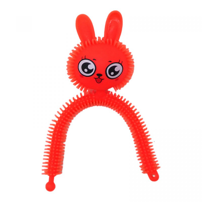 Браслет силіконовий Зайчик, з підсвіуванням (помаранчевий) MIC KA-23-372