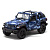 Машинка KINSMART Jeep. Wrangler camo edition (синій) Kinsmart KT5420WA