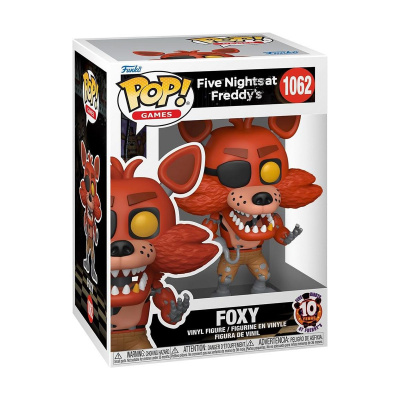 Ігрова фігурка FUNKO POP! серії 5 ночей у Фредді: 10 років - ФОКСІ Funko 87115