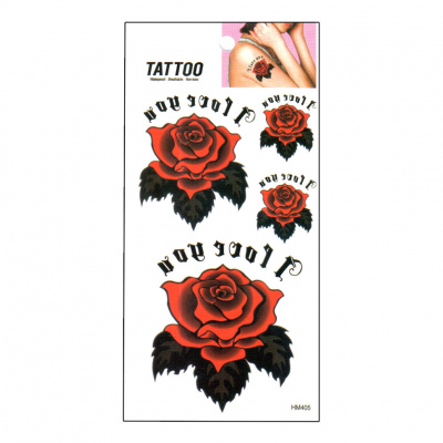 Тимчасове татуювання "Троянди Tattoo" 1020-HM405