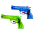Водний пістолет (розмір: 14.5х3.5х9 см, об’єм резервуара: 68 мл, механічний принцип) МІКС Видів MIC 1Y