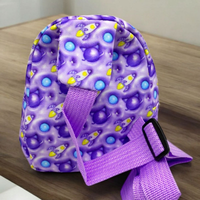 Сумочка-бананка Аніме. Куромі/Kuromi, 17 см (фіолетова) MIC C68994