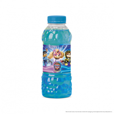 Мильні бульбашки "Mega Bubbles з тарілкою Paw Patrol Могутні герої" 200514, 450 мл
