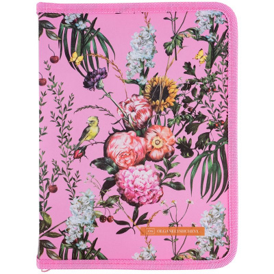 Папка об'ємна на блискавці А5+OS Summer Axent 1805-34-A