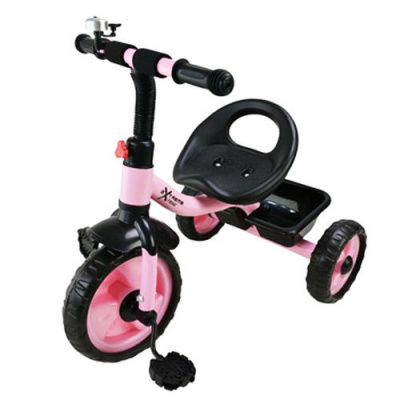 Триколісний велосипед з кошиком (рожевий) MIC TR2501