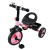Триколісний велосипед з кошиком (рожевий) MIC TR2501