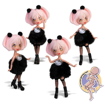 Лялька 4SF Manga Dolls серії Hello Kitty Золота Діва 4SF Manga Dolls HKTF0200