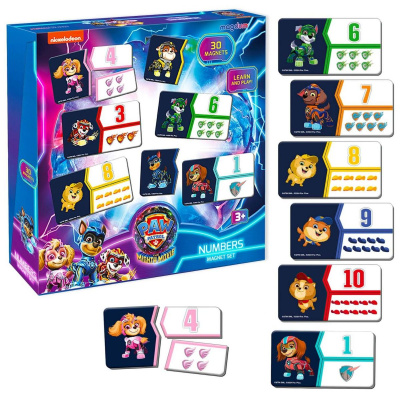Набір магнітів Paw Patrol: Цифри (28 шт) Magdum ML4034-22
