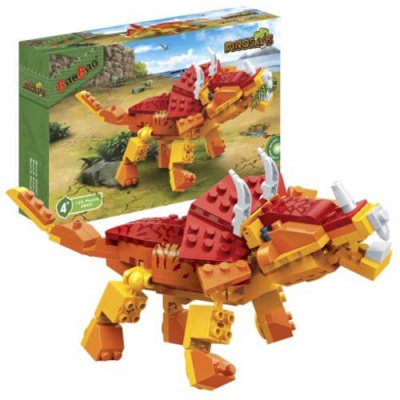 Конструктор Динозаври: Трицератопс, 125 елементів BanBao 6862