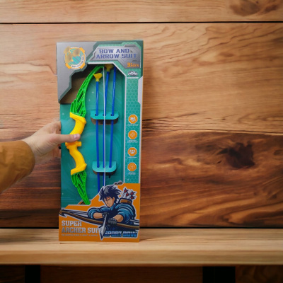 Лук зі стрілами на присосках, 3 стріли HUAN SHENG JIA TOYS 8081-7