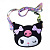 Сумочка аніме Sanrio. Kuromi (Куромі), чорна MIC C68078
