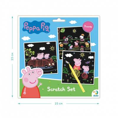 Набір гравюр Peppa Pig "Веселі розваги" Dodo 200185