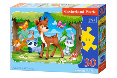Пазли Бембі і його друзі, 30 елементів Castorland В-03570