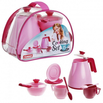 Набір посуду Cooking Set, 15 елементів Unika 1733