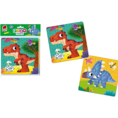 Мʼякі пазли 2в1 Foam Puzzle: Динозаври Vladi Toys RK6050-06