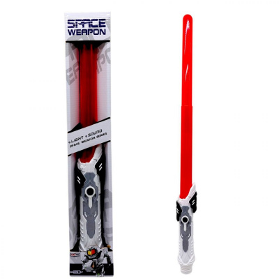 Світловий меч SPACE зі світлом і звуком, працює від батарейок MIC KT218-25