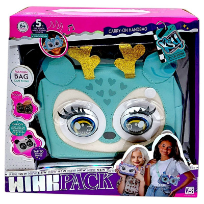 Інтерактивна сумочка (кліпає, звуки, музика, реагує на дотик) KAISIYUAN TOYS KSY958-1
