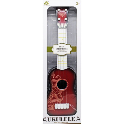 Гітара чотириструнна Ukulele (червона) MIC 8059A