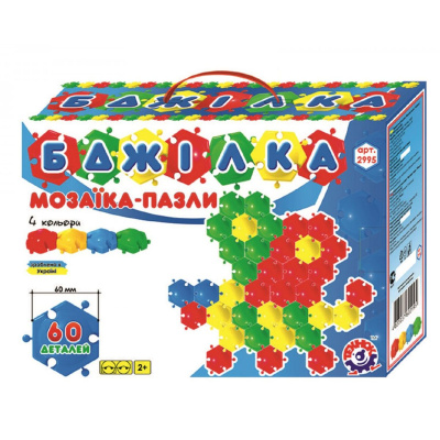 Мозаїка пазли Бджілка Технок (60 дет) Технок 2995