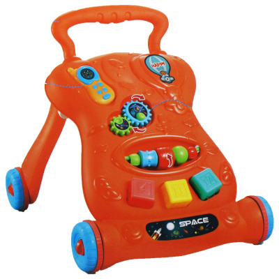 Каталка-ходунки Music Walker (помаранчева) QICHUNYING TOYS 696-R35/R37