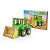 Дитячий дерев'яний 3D конструктор "Бульдозер" Puz-26918, 91 деталь