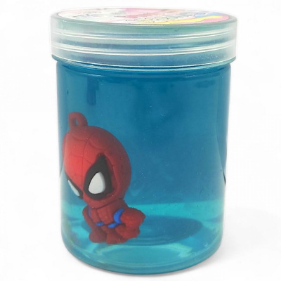 ІГРАШКА-АНТИСТРС СЛАЙМ З ФІГУРКОЮ Герої Аніме (БЛАКИТНИЙ) MIC C24207