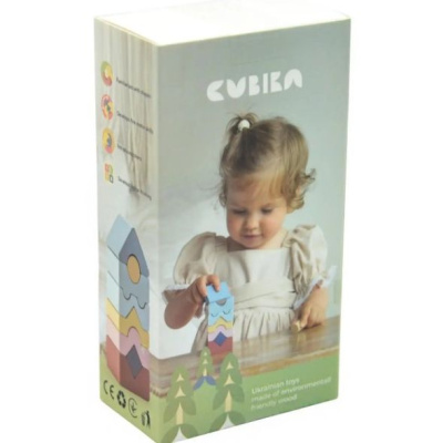 Розвивальна іграшка Пірамідка/Tower Cubika 16105