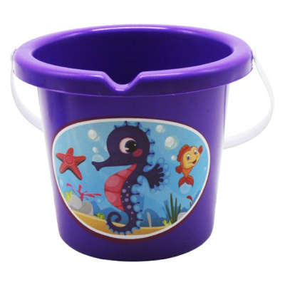 Дитяче відерце Полька, фіолетове Максимус 5055