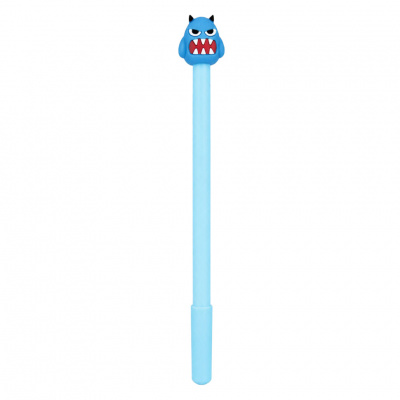 Дитяча гелева ручка "Horror" A082(Blue) синій, 16,5 см