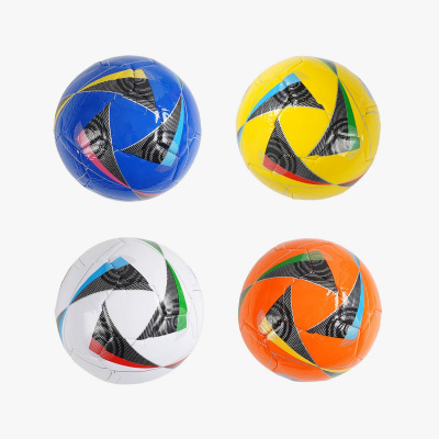 Мʼяч футбольний №2, матеріал PVC (білий) MIC C70136