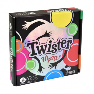 Розважальна гра Twister-hipster, 5+ Strateg 30628