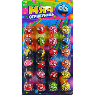 Набір стрибунців Людина павук, 24 шт. MiC F22332