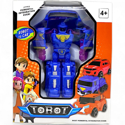Робот-трансформер Тобот (Tobot), 11 см, синій MIC XG272