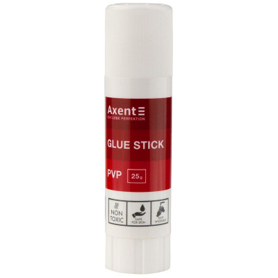 Клей-олівець PVP, 25 г Axent 7113-A