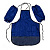 Фартух для молодшої шкільної групи ТЕ12158(Blue) в чохлі, без малюнка, зріст 128 см